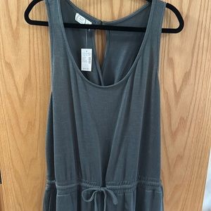 Maurices XL grey jumpsuit. NWT